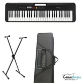 Combo Teclado CT-S200 Casio - Adaptador+base+estuche